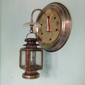 Detail Lampu Tempel Jadul Nomer 2