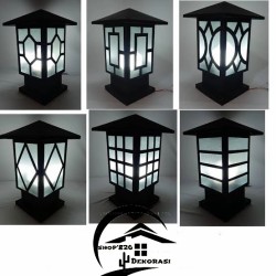 Detail Lampu Tiang Pagar Nomer 24