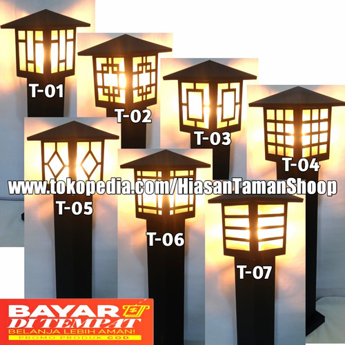 Detail Lampu Tiang Pagar Nomer 40