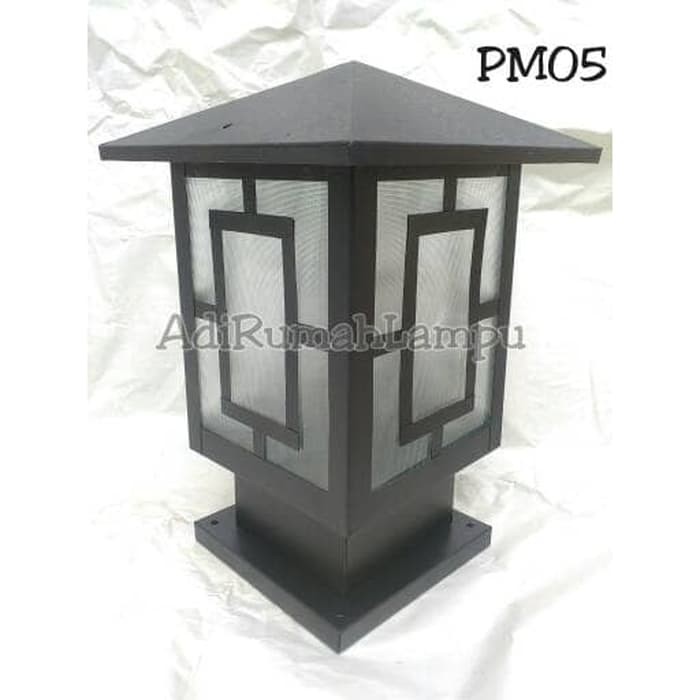 Detail Lampu Tiang Pagar Nomer 44