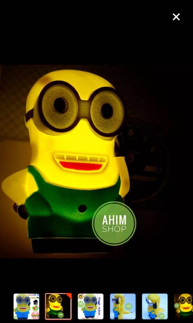 Detail Lampu Tidur Minion Nomer 51