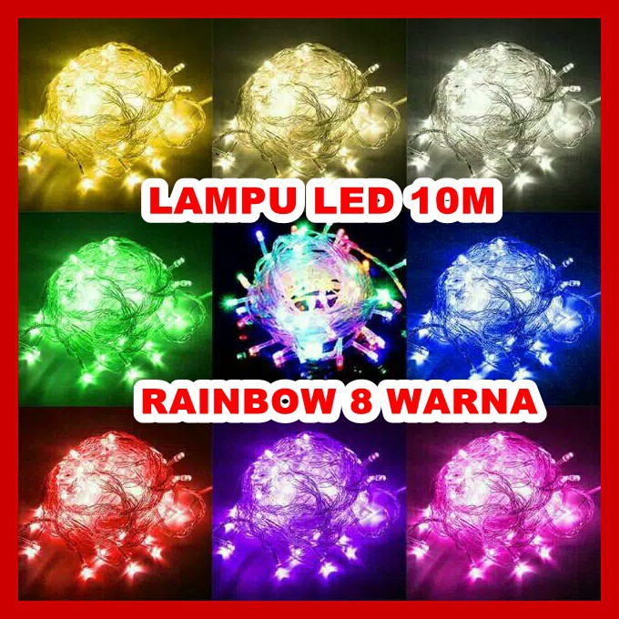 Detail Lampu Tumblr Rainbow Nomer 46