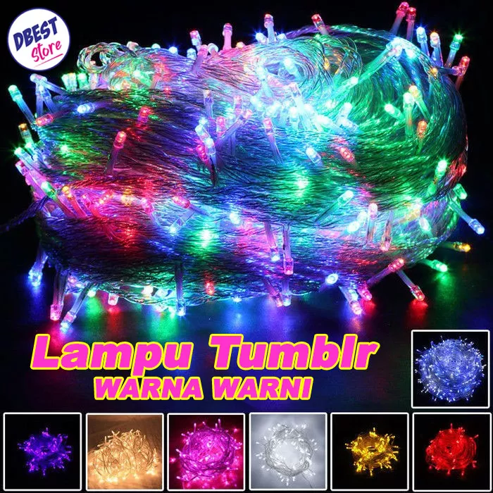 Detail Lampu Tumblr Warna Warni Nomer 40