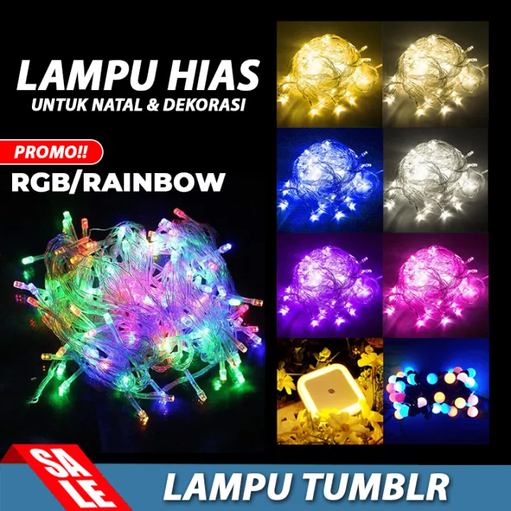 Detail Lampu Tumblr Warna Warni Nomer 51