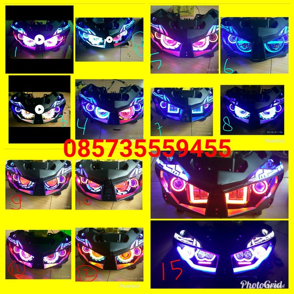 Detail Lampu Variasi Vario Nomer 55