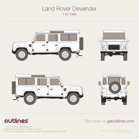 Detail Land Rover Vector Nomer 40