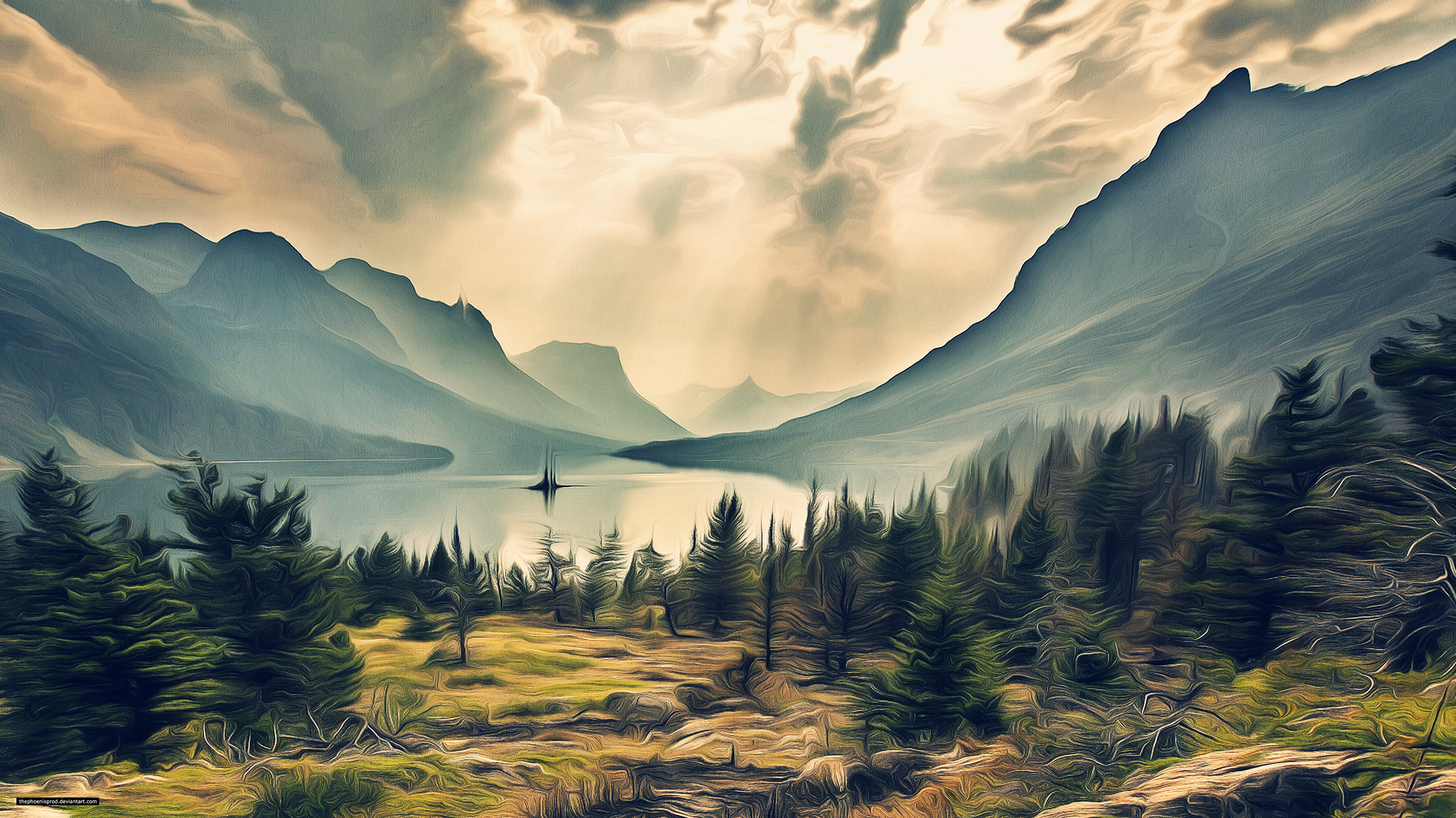 Detail Landscape Wallpaper 4k Nomer 24