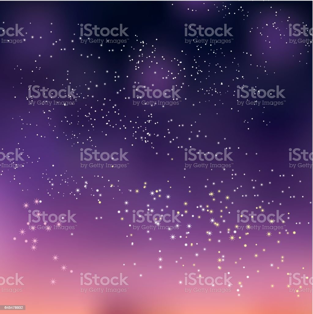 Detail Langit Malam Vector Nomer 25