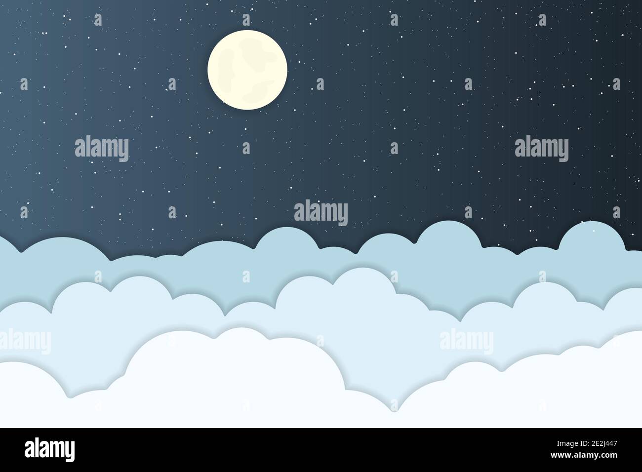Detail Langit Malam Vector Nomer 51