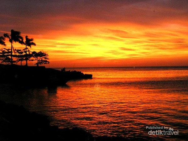 Detail Langit Senja Di Pantai Nomer 12