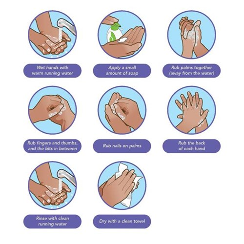 Langkah Cuci Tangan Yang Benar Gambar Anak Sd Cuci Tangan - KibrisPDR