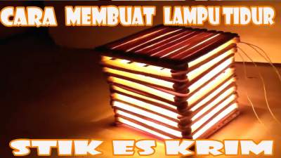 Detail Langkah Langkah Membuat Lampu Hias Dari Stik Es Krim Nomer 19