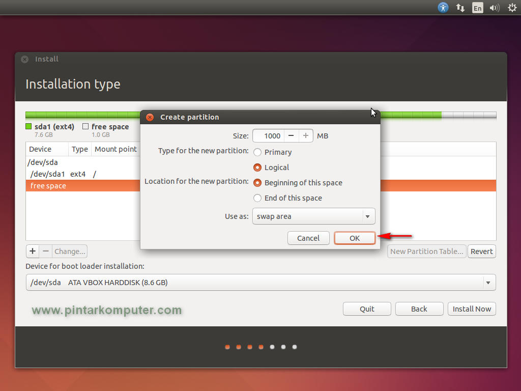 Detail Langkah Langkah Menginstal Ubuntu Desktop Lengkap Dengan Gambar Nomer 7