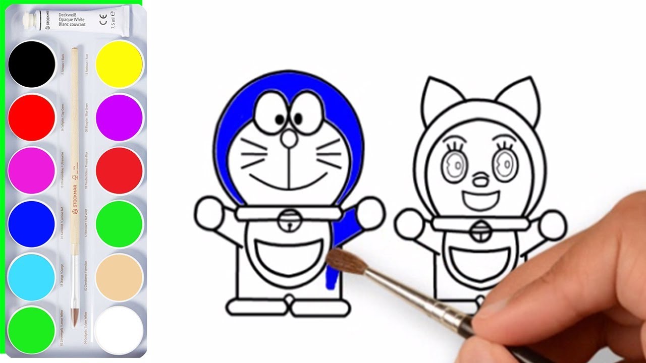 Detail Langkah Menggambar Doraemon Nomer 27