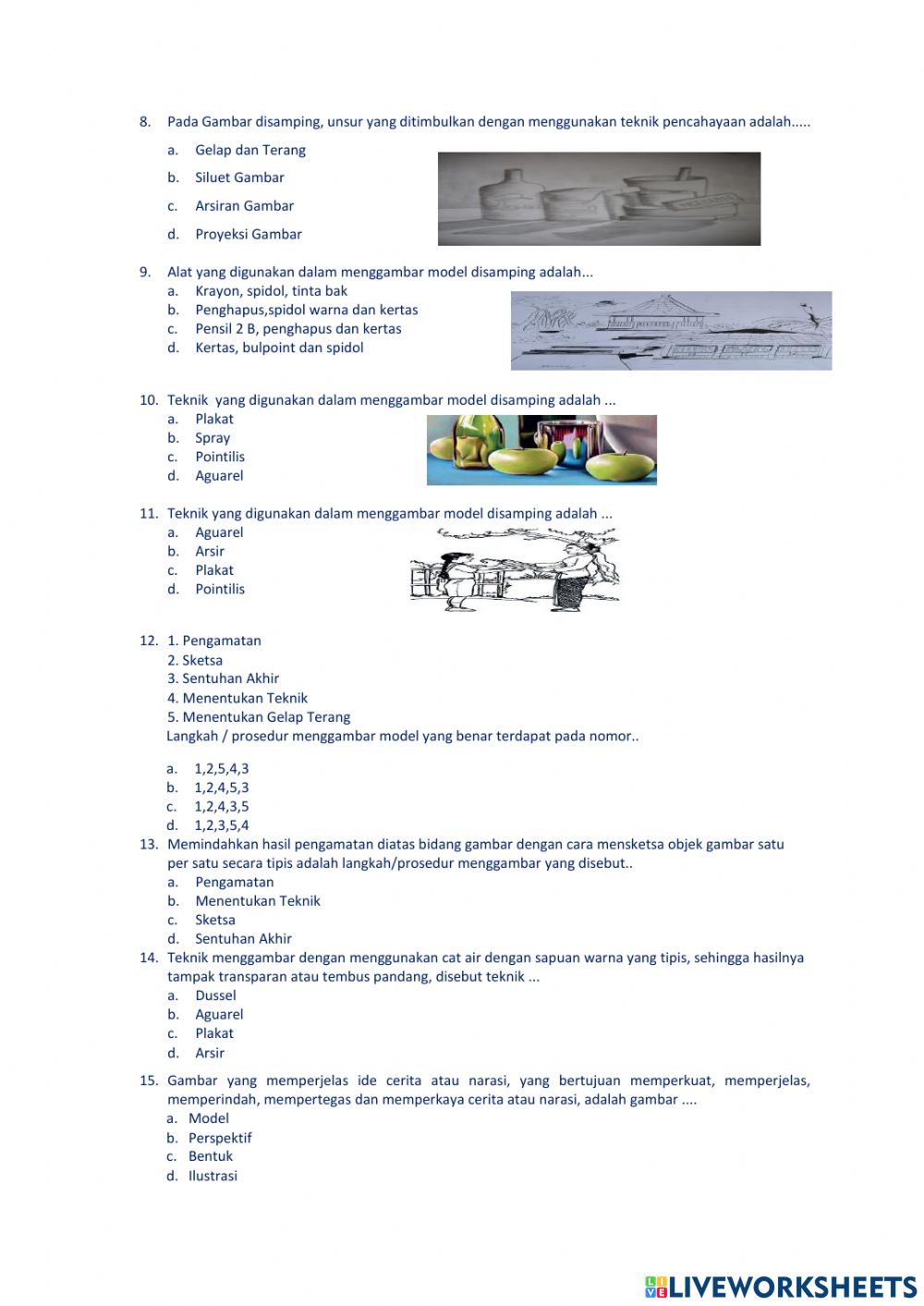 Detail Langkah Menggambar Model Nomer 34