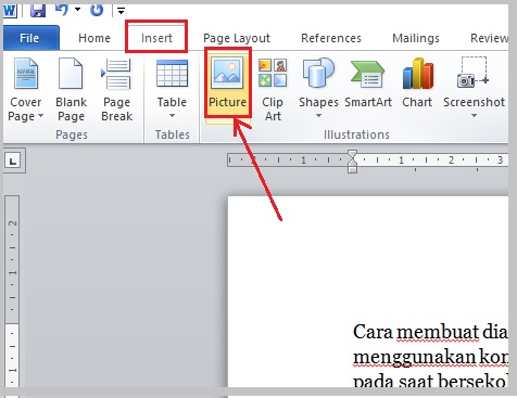 Detail Langkah Menyisipkan Gambar Pada Microsoft Word Nomer 9