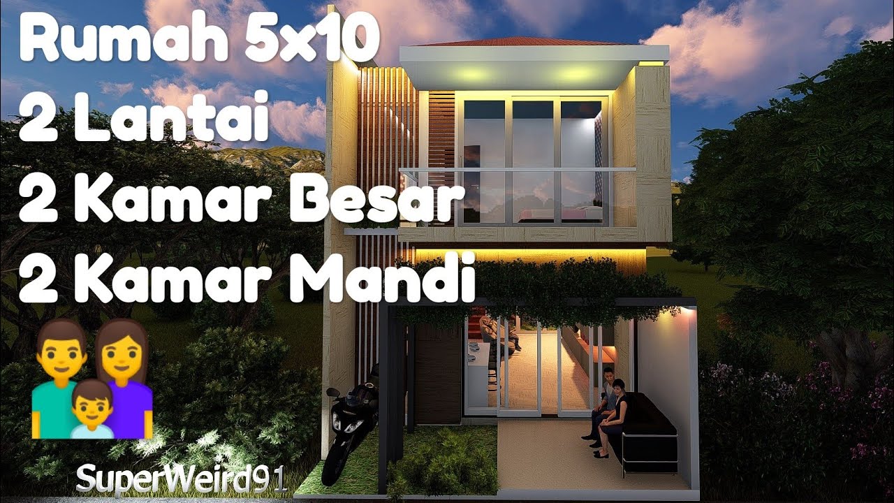 Detail Lantai 2 Rumah Minimalis Nomer 35