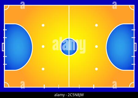 Detail Lapangan Futsal Vector Nomer 16