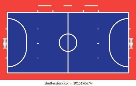 Detail Lapangan Futsal Vector Nomer 17