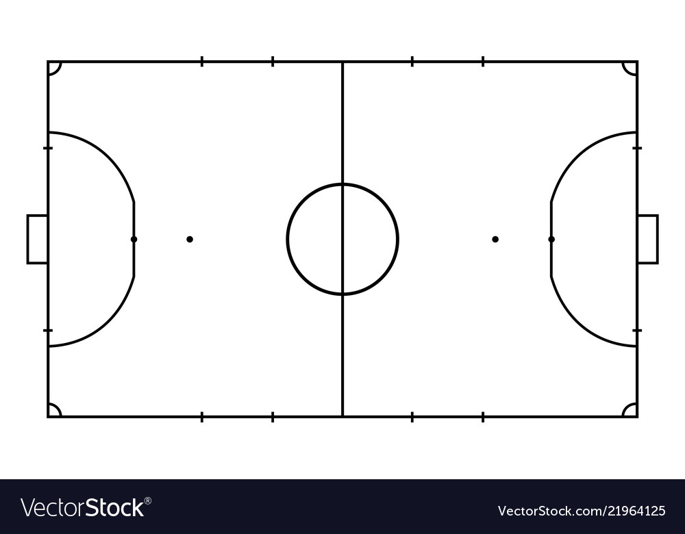Detail Lapangan Futsal Vector Nomer 4