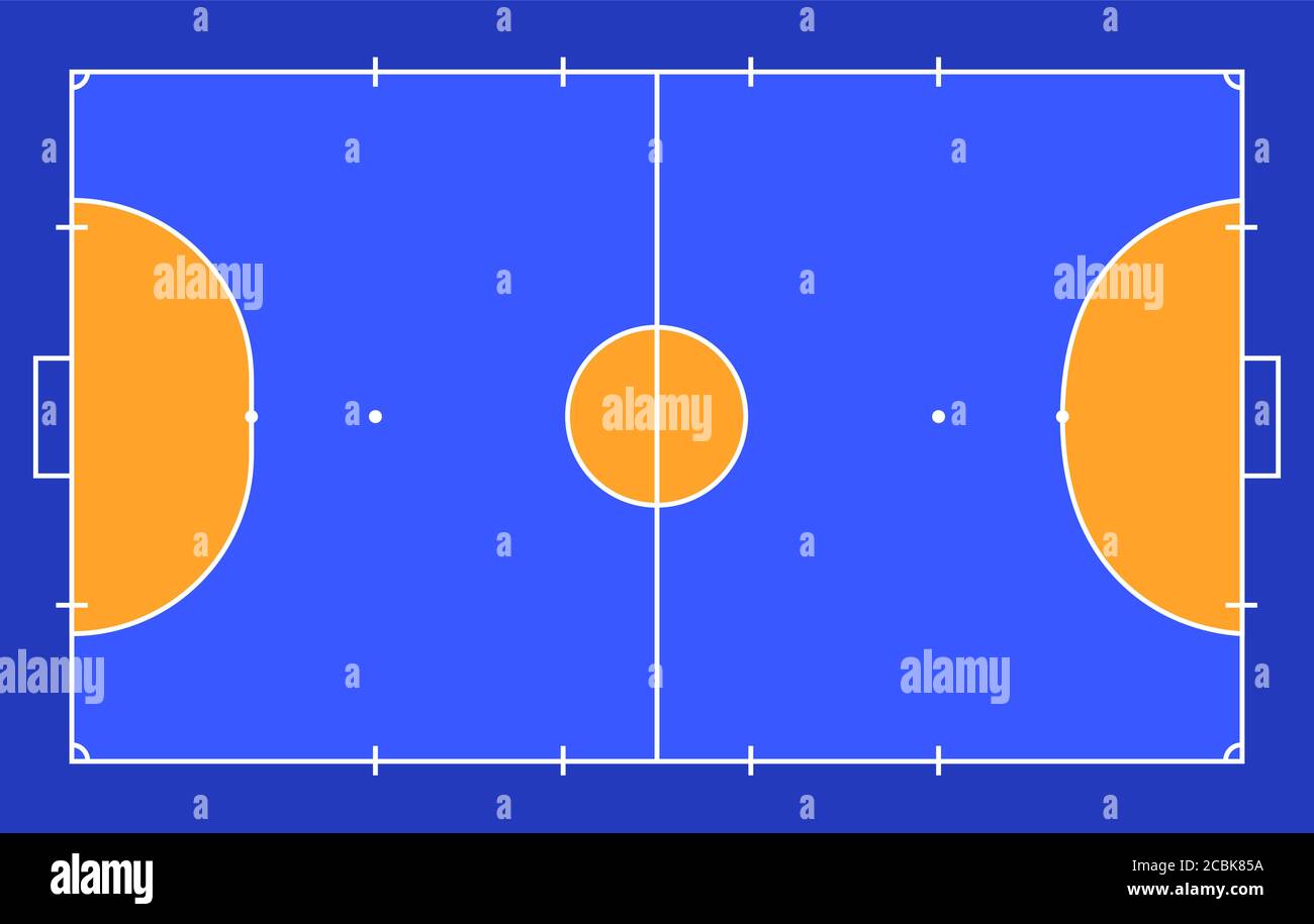 Detail Lapangan Futsal Vector Nomer 6