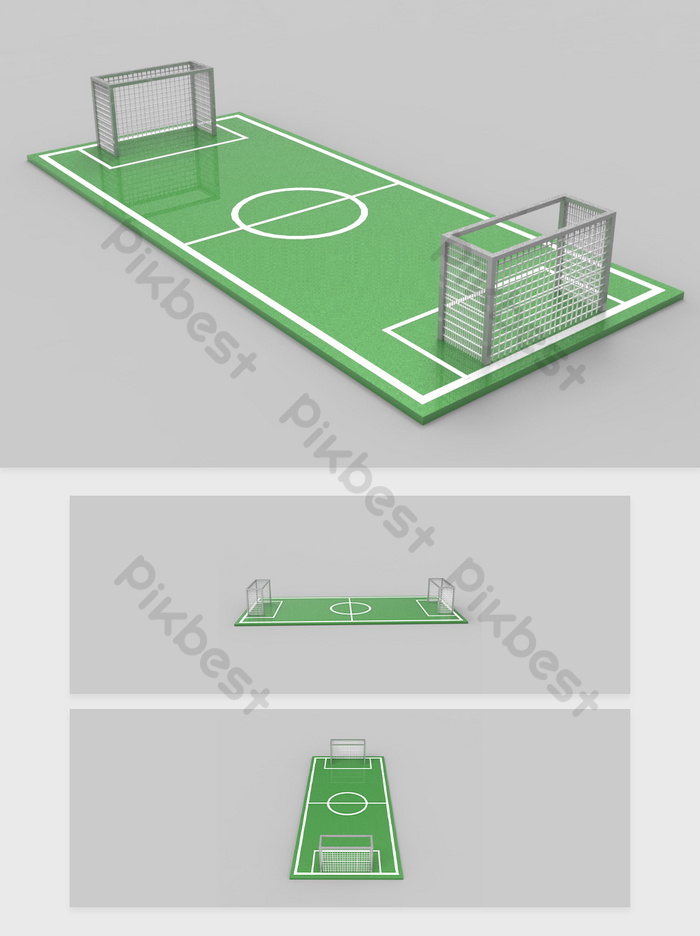 Detail Lapangan Sepak Bola 3d Nomer 38