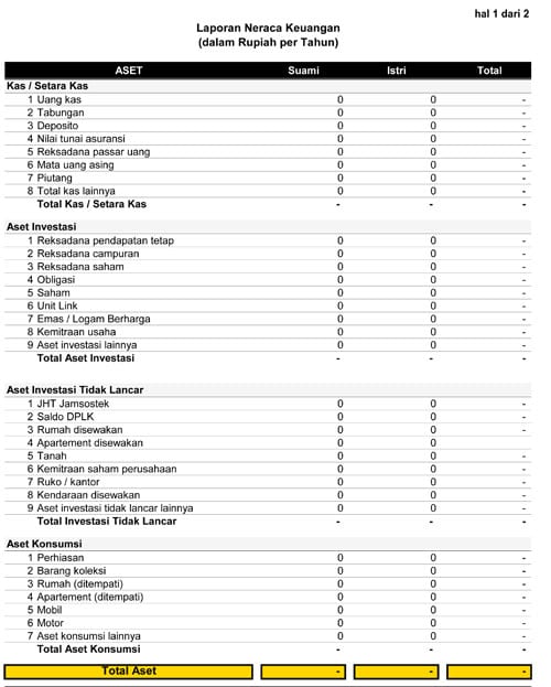 Detail Laporan Keuangan Rumah Tangga Nomer 3