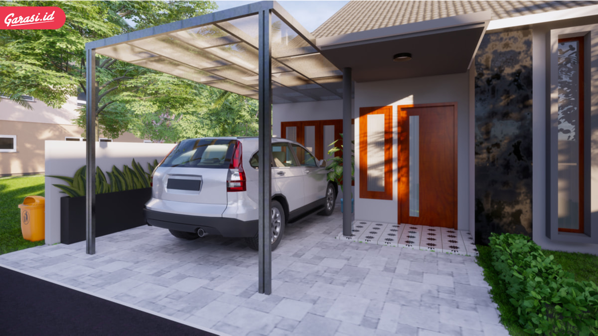 Detail Mobil Di Garasi Rumah Nomer 24