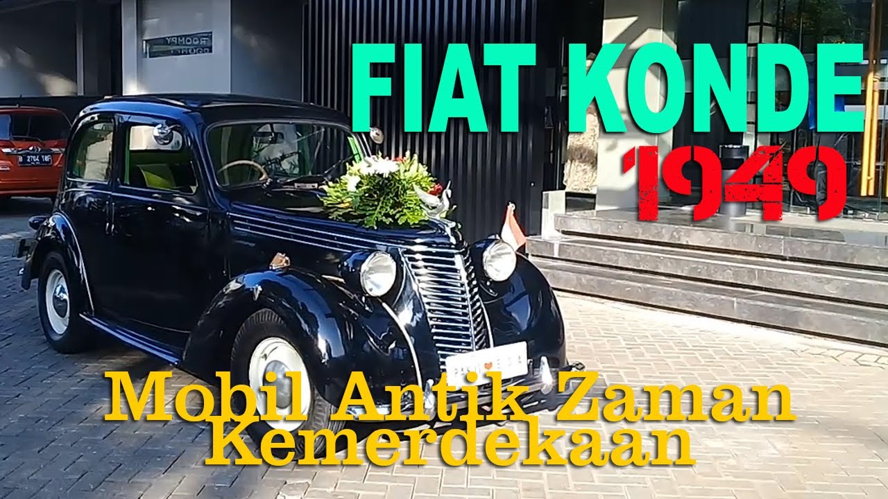 Detail Mobil Fiat Antik Nomer 35