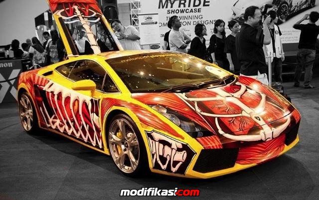 Detail Mobil Gallardo Modifikasi Nomer 3