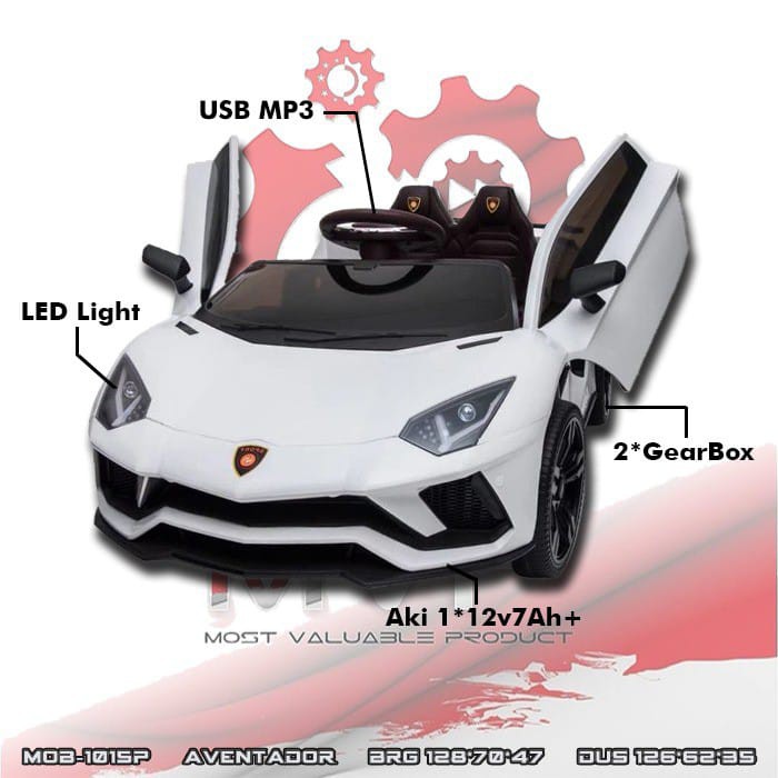 Detail Mobil Lamborghini Warna Putih Nomer 41