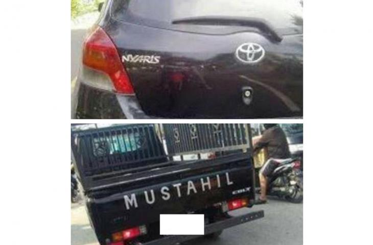 Detail Mobil Lucu Bikin Ngakak Nomer 7