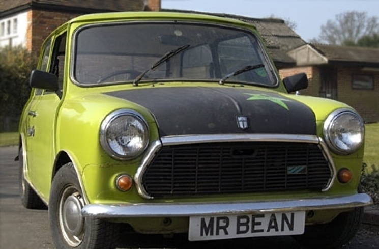 Detail Mobil Mini Cooper Mr Bean Nomer 10