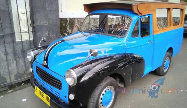 Detail Mobil Oplet Antik Nomer 32