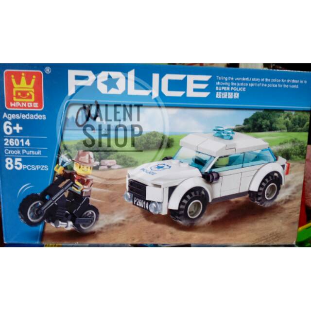 Detail Mobil Polisi Lego Nomer 36