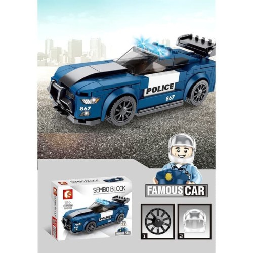 Detail Mobil Polisi Lego Nomer 7