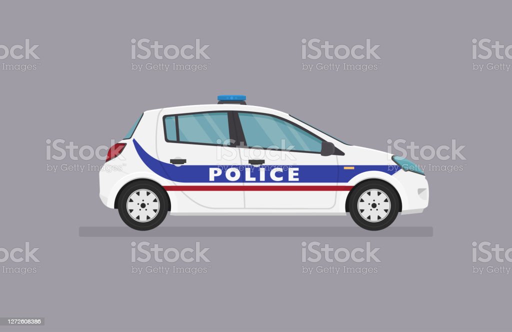 Detail Mobil Polisi Vector Nomer 45