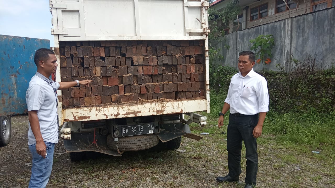 Detail Mobil Truk Bawa Kayu Nomer 5