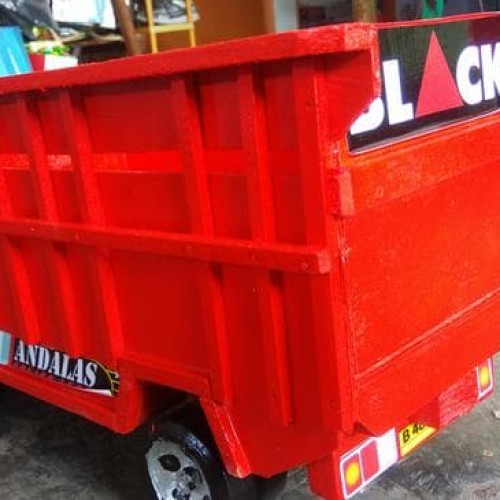 Detail Mobil Truk Mainan Dari Kayu Nomer 40