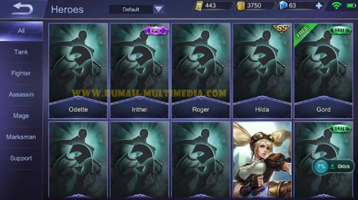 Detail Mobile Legend Tidak Keluat Gambar Hero Nomer 7