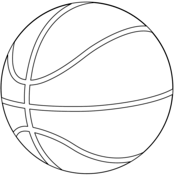 Basketball Ausmalen - KibrisPDR