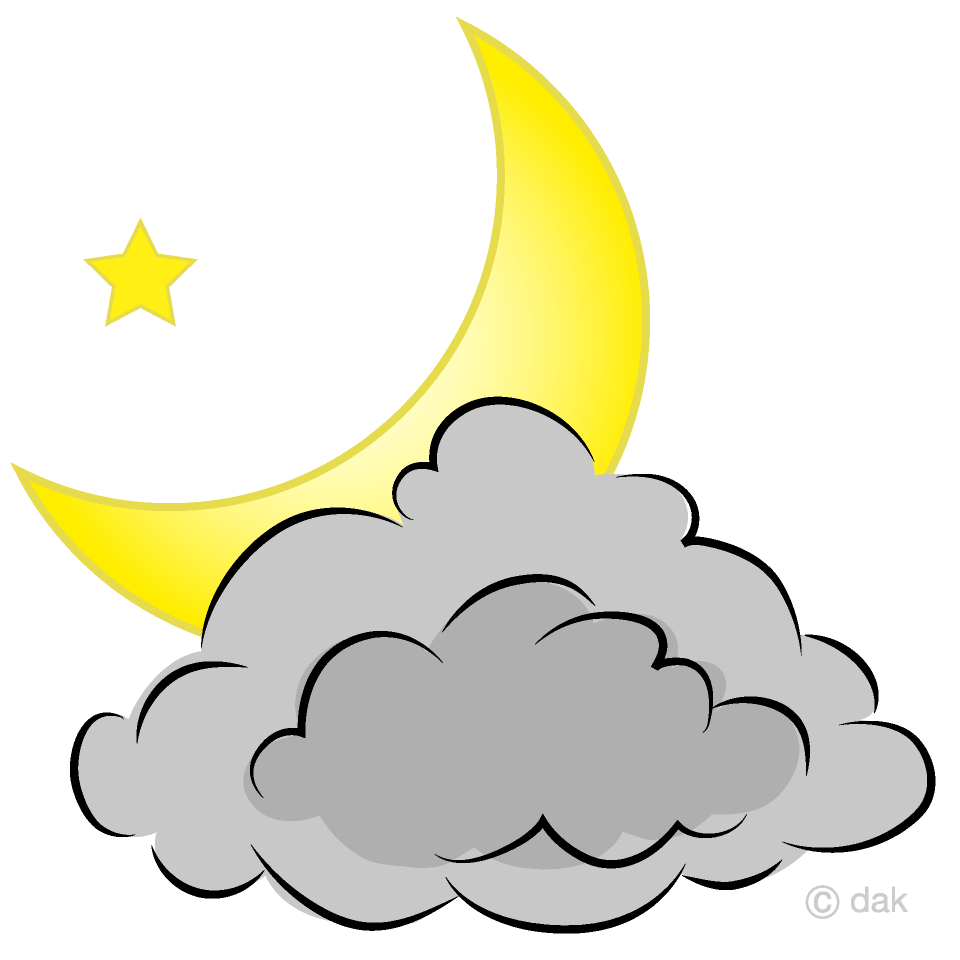 Detail Cloud Free Night Nomer 14