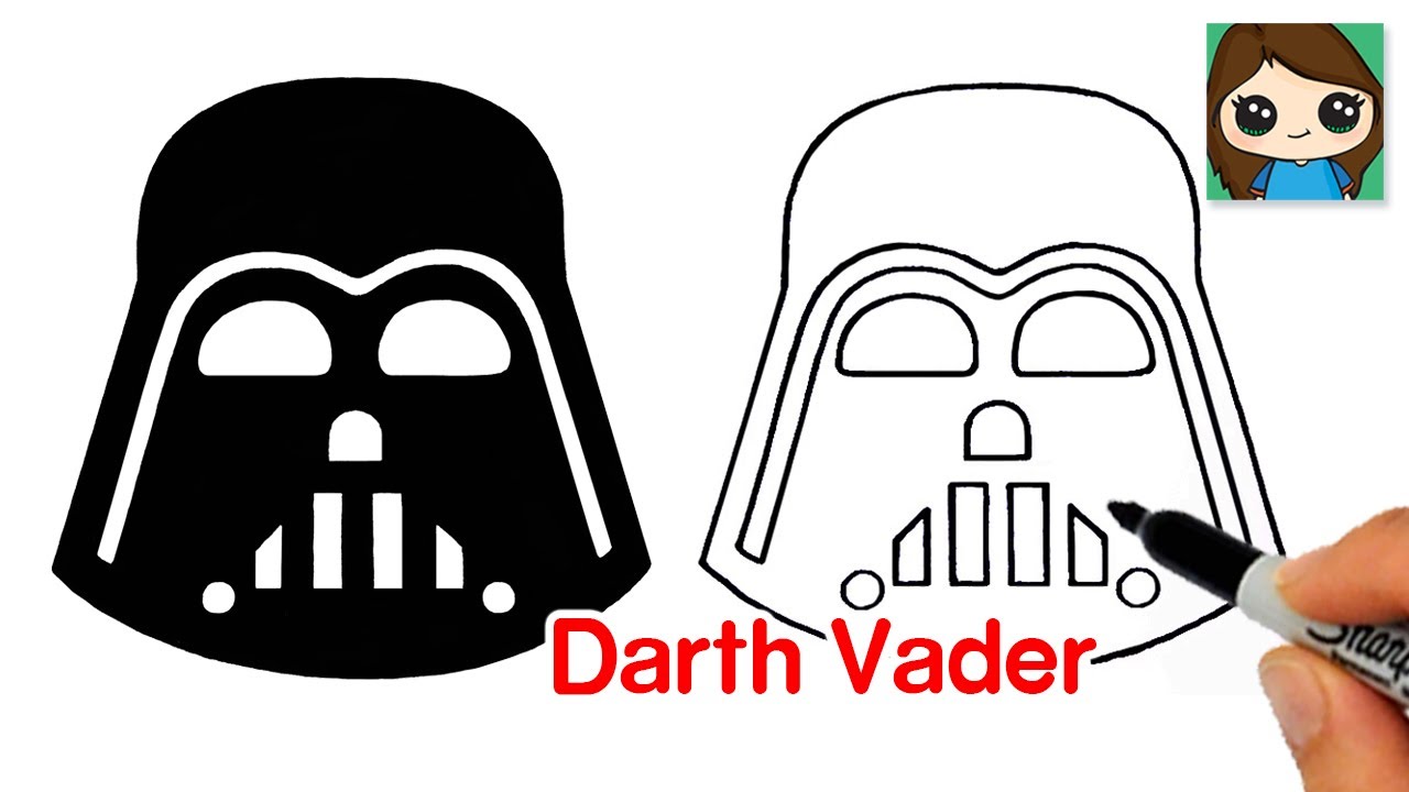 Detail Darth Vader Mask Silhouette Nomer 11
