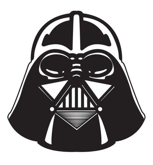 Detail Darth Vader Mask Silhouette Nomer 8