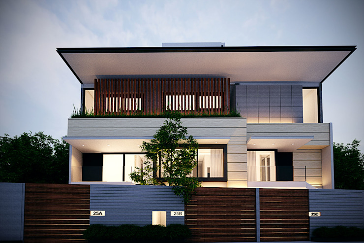 Detail Desain Rumah Dinding Triplek Nomer 43