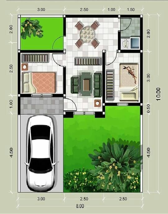 Detail Desain Rumah Ekologis Nomer 23