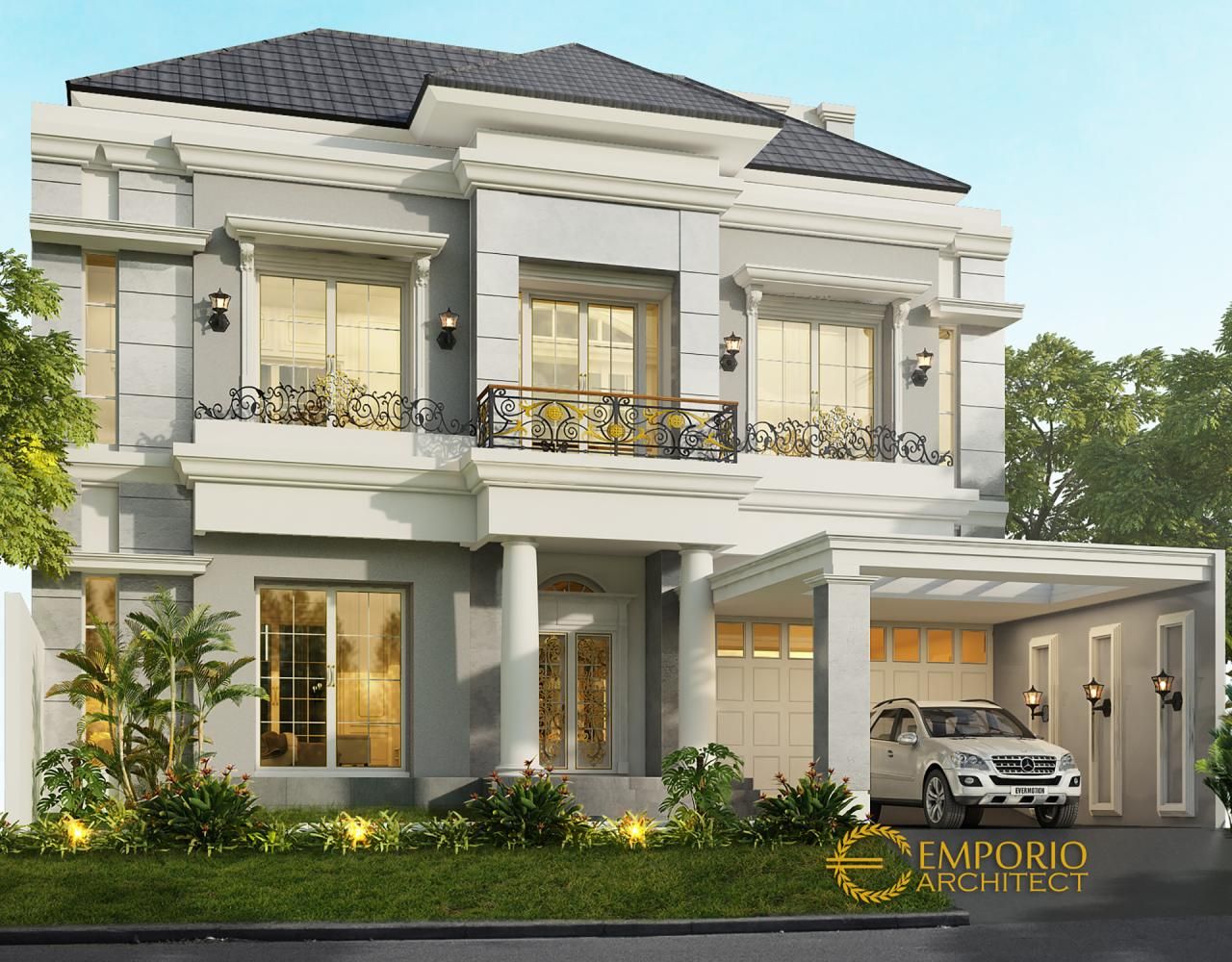 Detail Desain Rumah Emporio Architect Nomer 16