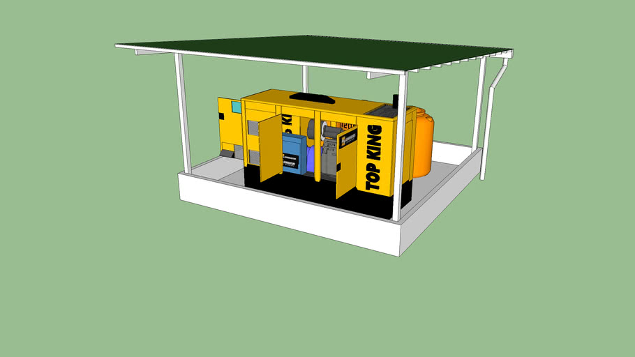 Detail Desain Rumah Genset Nomer 18