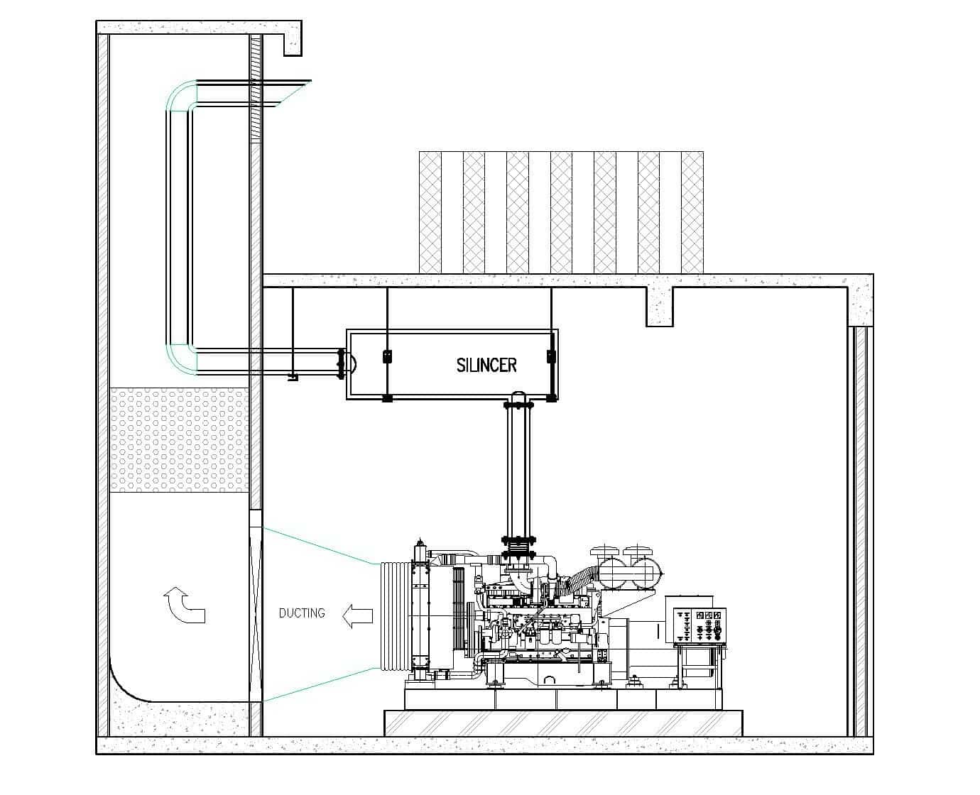 Detail Desain Rumah Genset Nomer 6