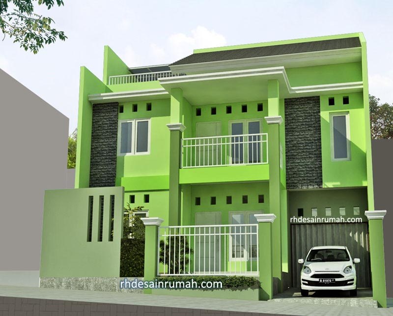 Detail Desain Rumah Hijau Nomer 44